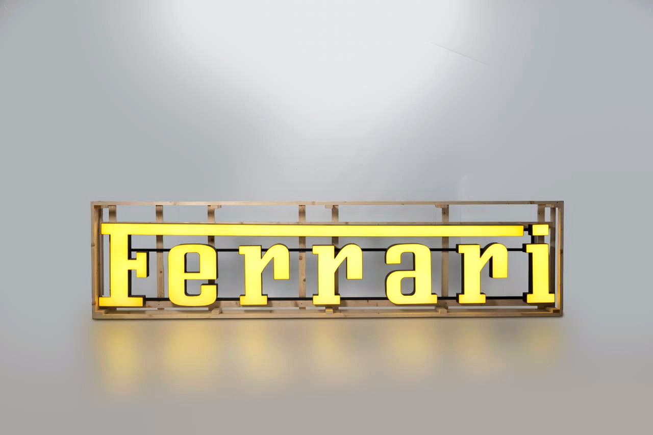 Large Ferrari Dealer Sign — Savona Area — image 11