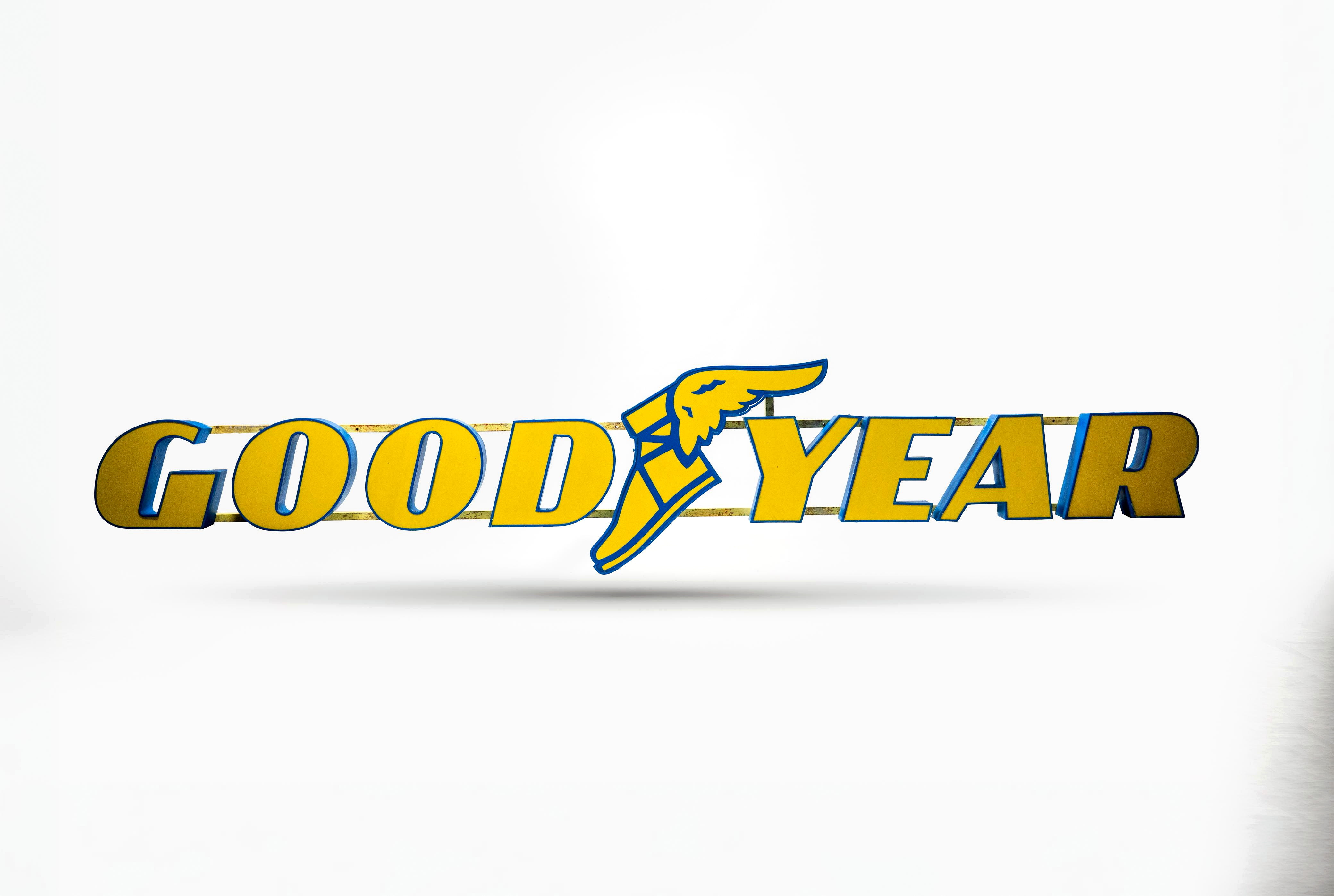 Large Vintage Goodyear Sign — Naples — image 06