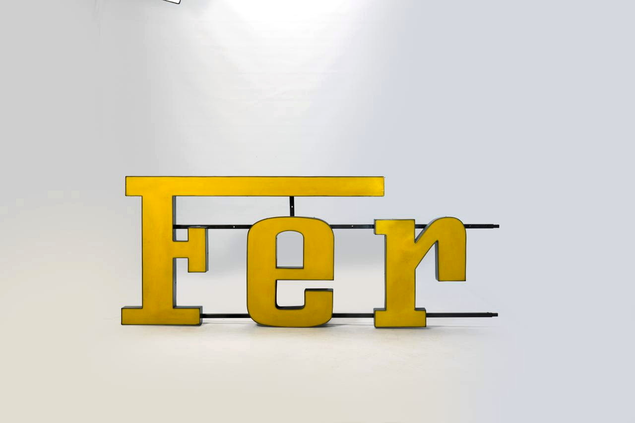 Very Large Ferrari Dealer Sign — Belgium Find — image 07