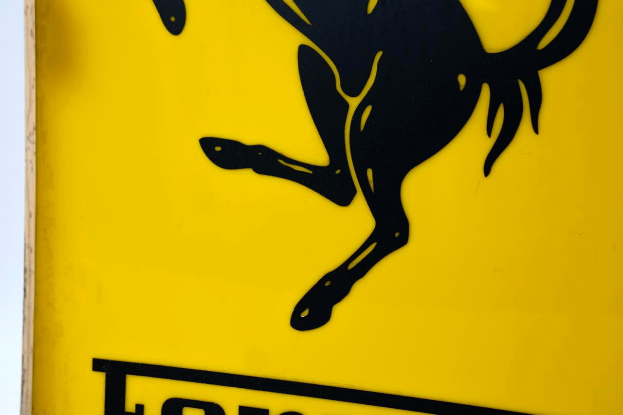 Vintage Ferrari Prancing Horse Logo — Companion Piece — image 01