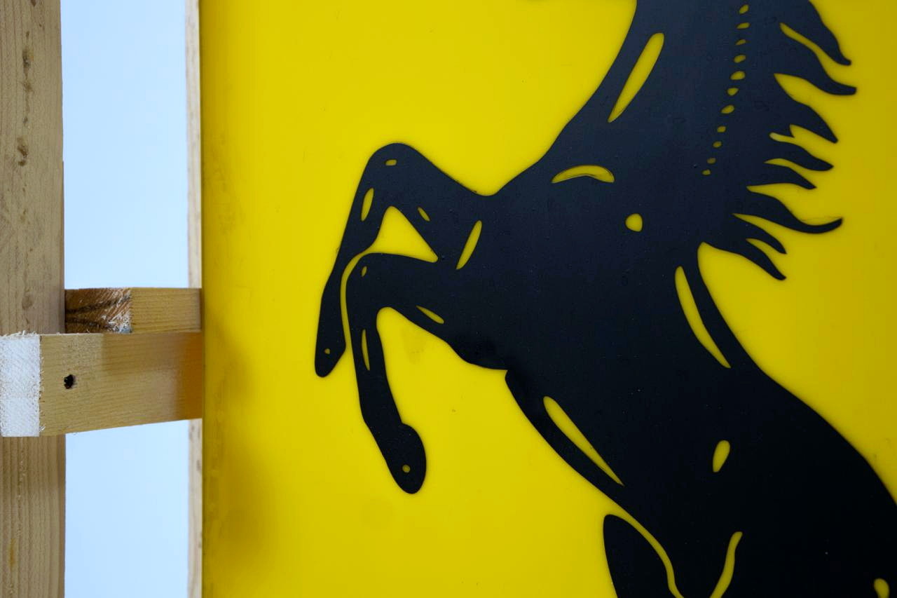 Vintage Ferrari Prancing Horse Logo — Companion Piece — image 02