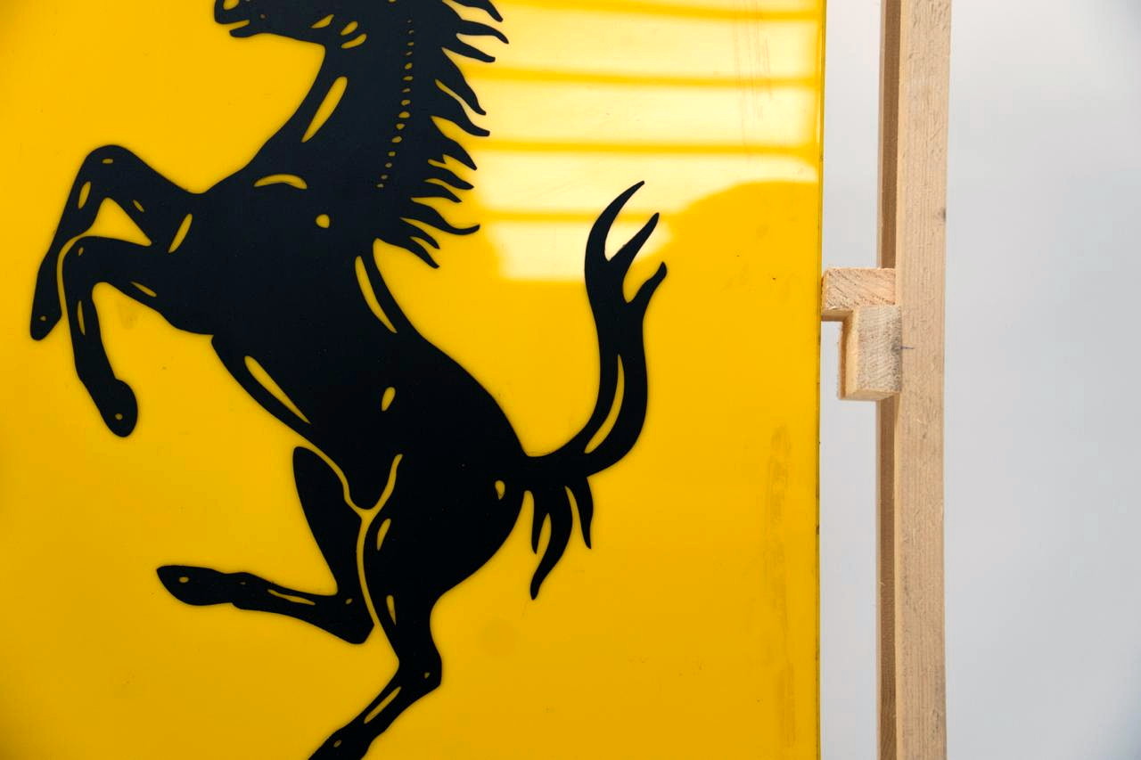 Vintage Ferrari Prancing Horse Logo — Companion Piece — image 04