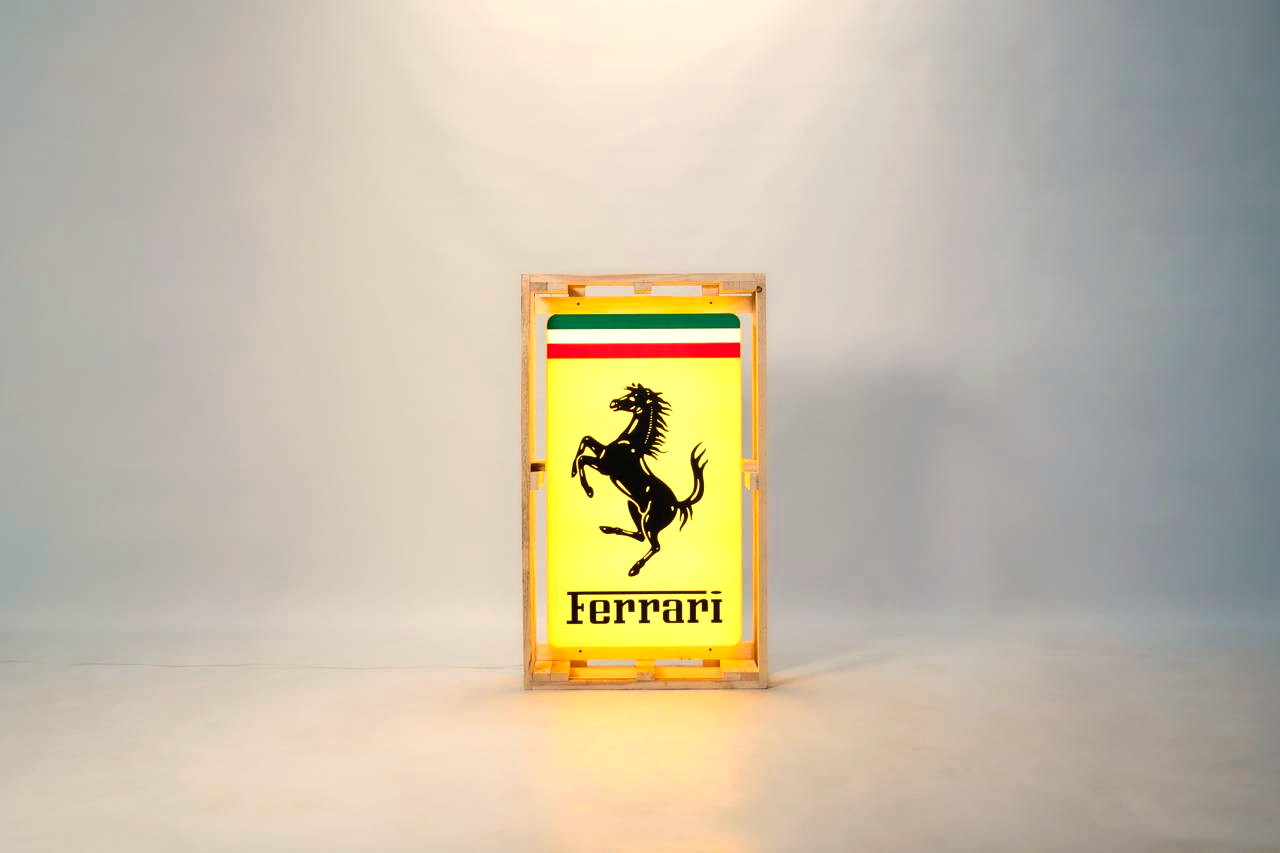Vintage Ferrari Prancing Horse Logo — Companion Piece — image 10