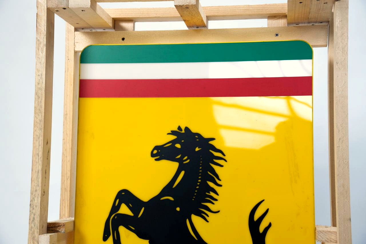 Vintage Ferrari Prancing Horse Logo — Companion Piece — image 15