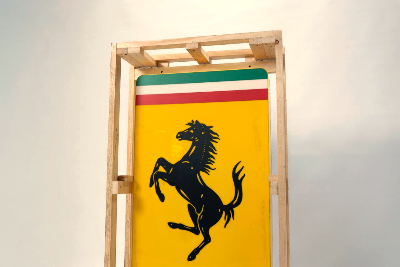 Vintage Ferrari Prancing Horse Logo — Companion Piece — image 17